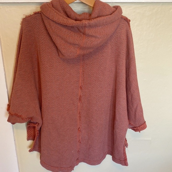 NEW Free People Zip Up Hoodie Oversized NWT - Picture 7 of 7
